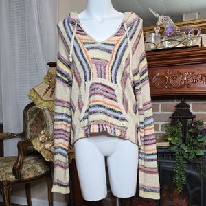 Billabong Multicolor Striped Hoodie